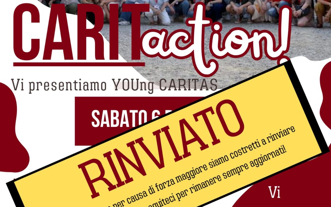 Presentazione del progetto YOUng Caritas Caltagirone – Rinviato a Gennaio